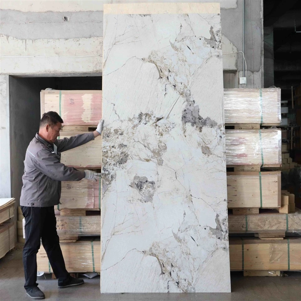 PVC Plastic Materials UV Marble Wall Panel suppliers